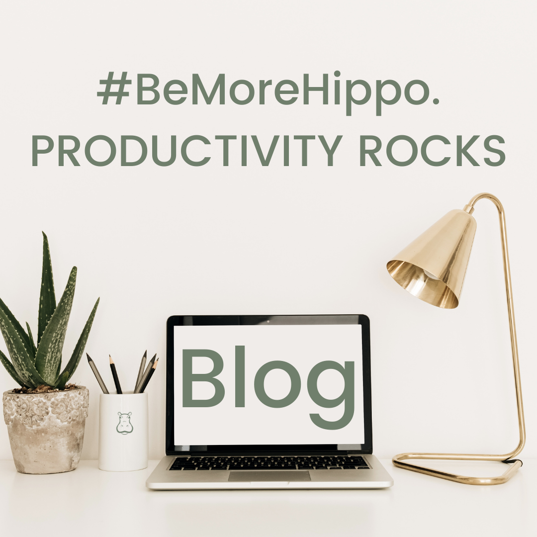 productivity rocks. #BeMoreHippo